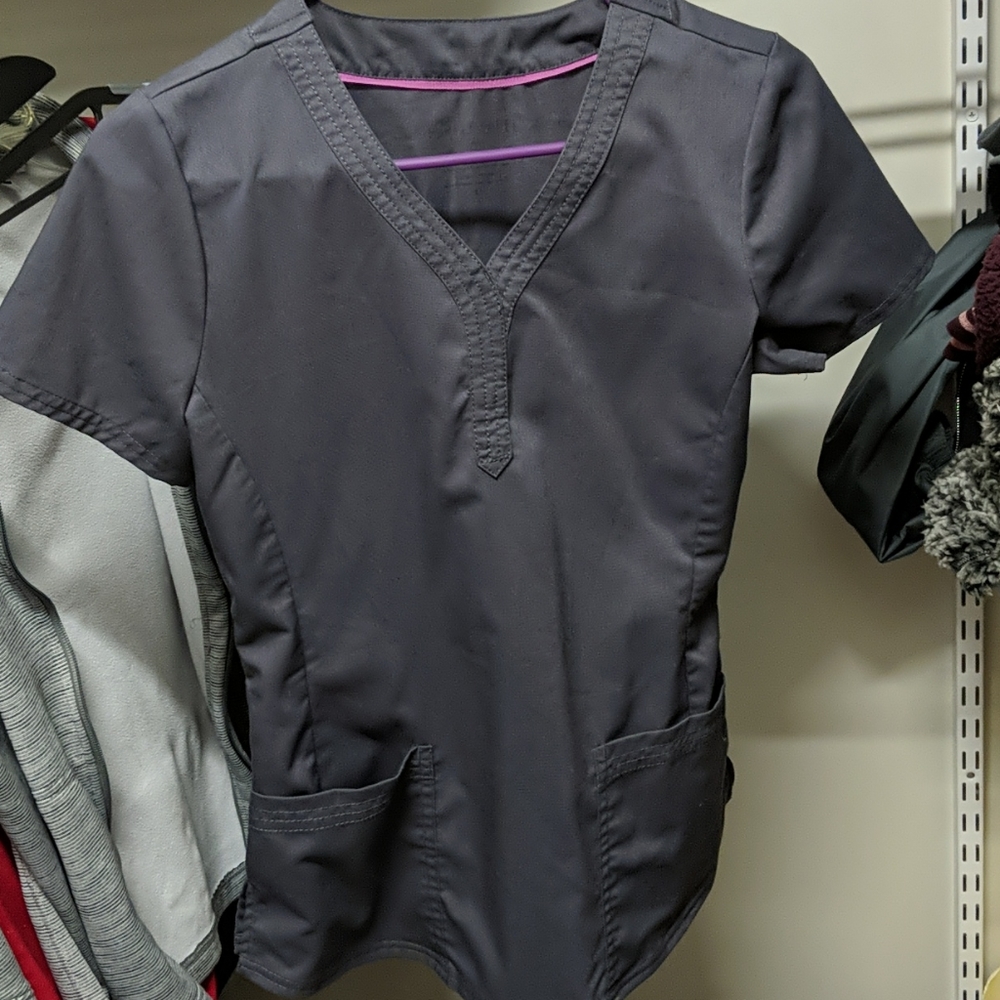 Purple label yoga scrub set